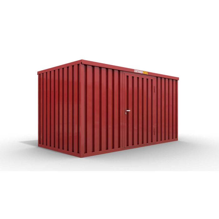 Lagercontainer feuerrot