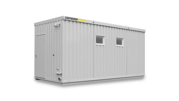 WC Container – 13 qm, H2950 x B6010 x T2530 mm, mobil einsetzbar, fertig montiert