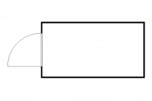 Lagercontainer Türe